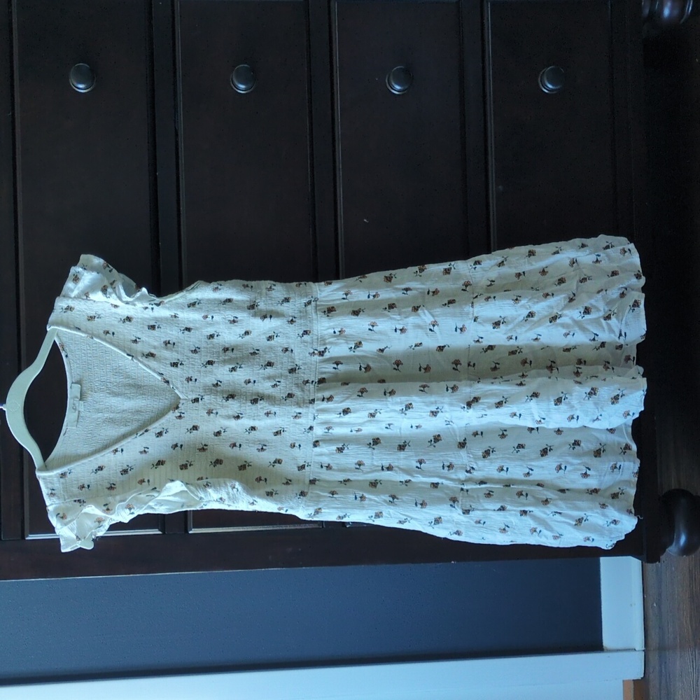 LOFT Womens Floral Sundress